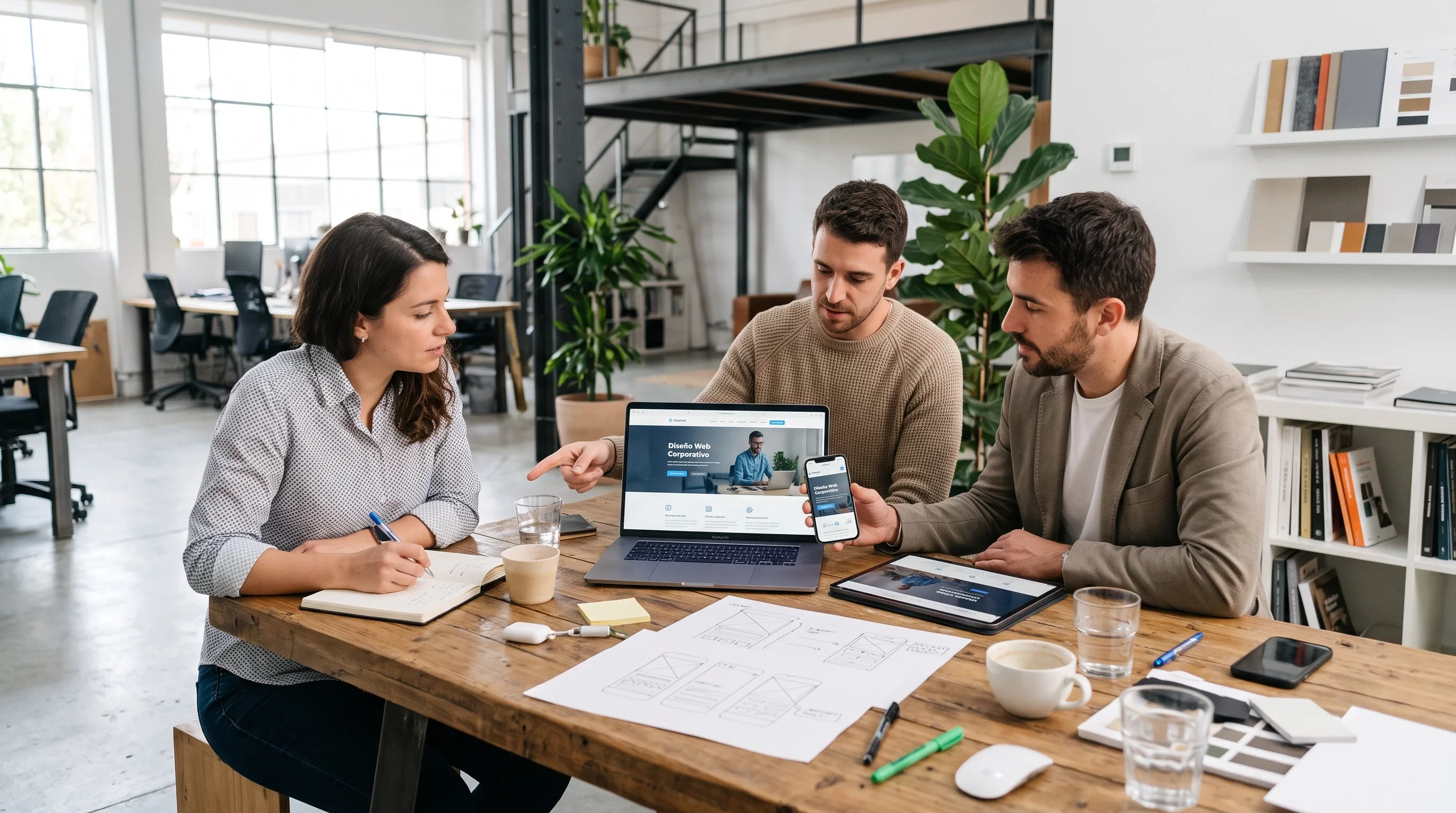 Diseño web corporativo - Galería