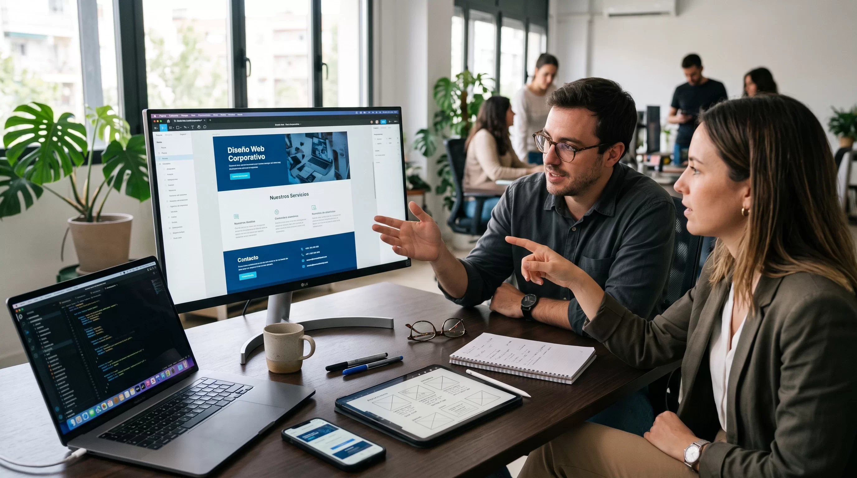 Diseño web corporativo - Galería